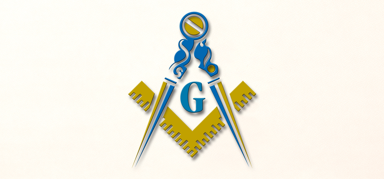 Masonic Lodge Rosetan Faux